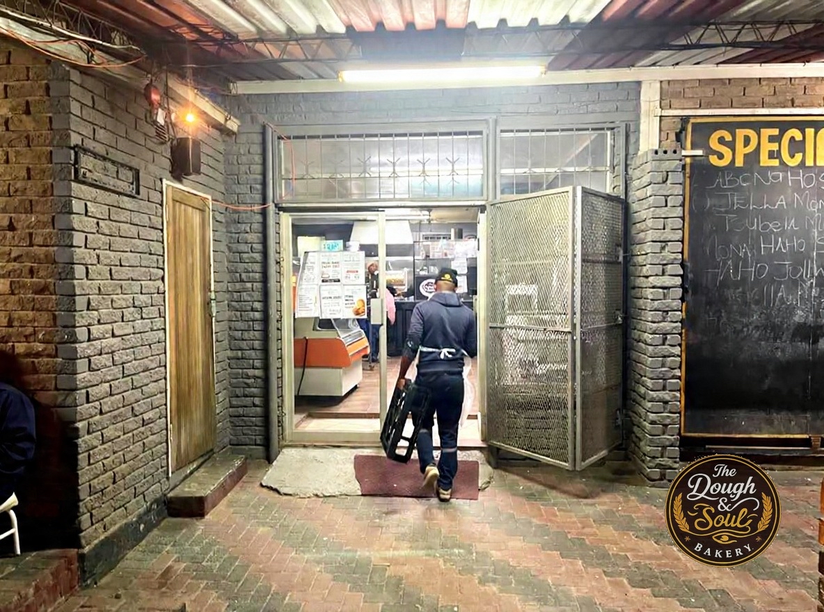 The Dough and Soul Bakery entrance